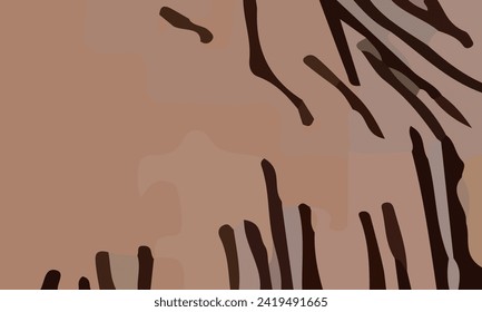 Fondo abstracto estético marrón con área de copia. Adecuado para afiches y pancartas