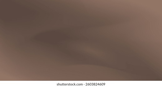 aesthetic brown gradient background. Luxury coffee, mocha and cream gradient bg. Soft abstract vector illustration eps10