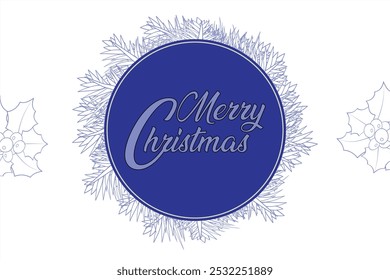 An aesthetic Christmas Celebration background design.
