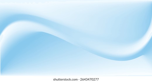 Aesthetic clear blue sky set. Summer season blue pastel colored vertical vector banner. Blurred sky gradient background. Simple soft light backdrop. Gradient template design