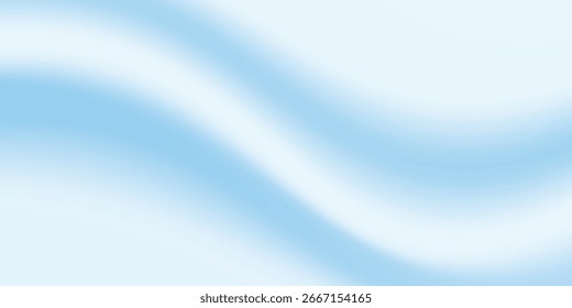 Conjunto de cielo azul claro estético. Anuncio de Vector de Vertical de color pastel azul de la temporada de verano. Fondo de gradiente de cielo borroso. Fondo de luz suave simple. Gradiente de diseño de Plantilla buen arte