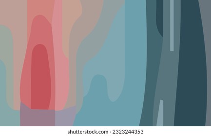 Aesthetic colorful abstract background with copy space area. Suitable for poster and banner