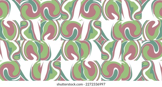 Aesthetic colorful psychedelic art pattern, psychedelic art pattern background, editable pattern