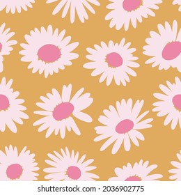 Patrón estético contemporáneo imprimible sin fisuras con formas abstractas de chaflán de pincel minimalista elegante . Colorido fondo boho en el estilo minimalista de mediados de siglo vectorial Ilustración