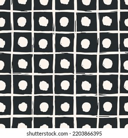 Aesthetic Contemporary printable seamless pattern with abstract Minimal elegant line brush stroke shapes and line in nude colors. Pastel boho background in minimalist mid century style vector  wall