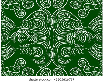 Ästhetisches, zeitgenössisches, nahtloses Muster mit abstrakten minimalen, eleganten Pinselstrichformen und Linie in Aktfarben. 