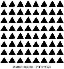 Aesthetic Contemporary printable seamless pattern with abstract line, dot, shape brush stroke in black and white colors. Boho background in minimalist style vector Illustration for wallpaper, fabric