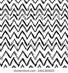 Estética Contemporánea imprimible sin patrón con línea abstracta, punto, forma pincelada en colores blanco y negro. Fondo boho en Ilustración vectorial de estilo minimalista para Fondo de pantalla, tela