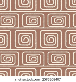 Aesthetic Contemporary printable seamless pattern with abstract line in trendy colors. Modern geometric background for textile, fabric, wallpaper, wrapping, gift wrap, paper, scrapbook and packaging