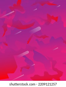 fondo estético, fresco y moderno abstracto en colores de gradiente rojo y púrpura para banner, fondo de afiche,