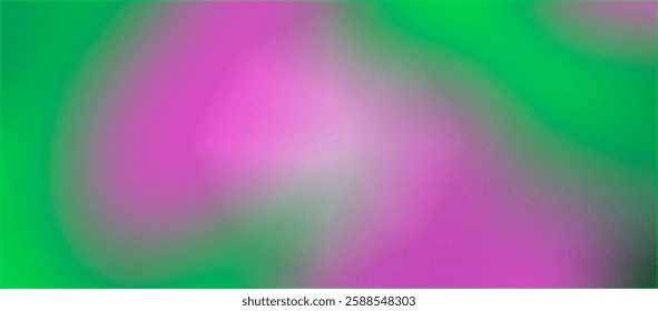 Aesthetic cute background featuring a soft green-to-pink gradient with a circular glow, perfect for dreamy designs.