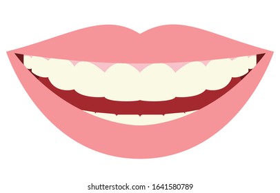 Aesthetic dentistry, illustration of yellowed teeth