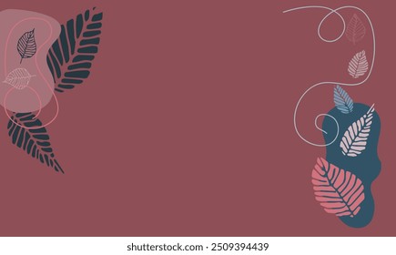 aesthetic desktop boho pastel colour pink background wallpaper vector