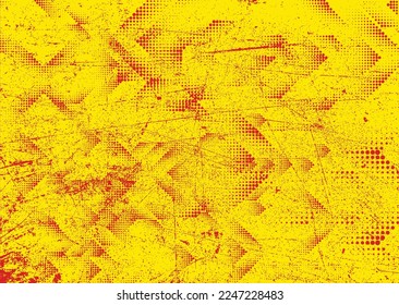 Aesthetic dotted design element. Duo tone poster . Modern art .Abstract composition . Half tone background. Halftone dots texture effect .Contemporary vector design