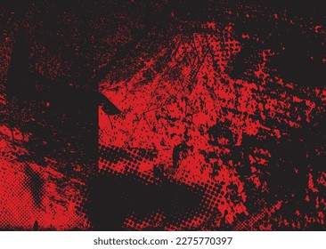 Diseño estético de puntos. Afiche de tono Duo . Arte moderno. Composición abstracta. Fondo de medio tono. Efecto de textura de puntos de semitono .Diseño vectorial contemporáneo