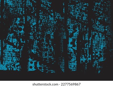 Aesthetic dotted design element. Duo tone poster . Modern art .Abstract composition . Half tone background. Halftone dots texture effect .Contemporary vector design