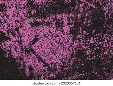 ästhetisches Design-Element. Duo Tonposter. Moderne Kunst .Abstrakte Komposition . Halbtonhintergrund. Textureffekt mit Halbpunkt.Zeitgenössisches Vektordesign