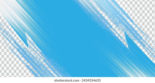 Aesthetic dotted design element. Duo tone poster . Modern art Abstract composition .