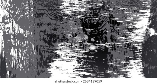 Aesthetic dotted design element. Duo tone poster . Modern art .Abstract composition . Half tone background. Halftone dots texture effect