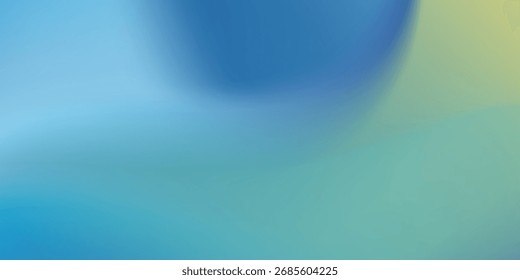 Aesthetic elegant sea background set. Blue. Ocean. Seaside. Blurred sea wave gradient. Pastel colored vertical vector banner. Simple soft light backdrop. Gradient template design.Eps 10