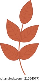 aesthetic element branch with leaves