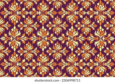 Diseño estético del patrón del bordado, tela tribal americana abstracta, fondo moderno para alfombras, fundas de almohada, camisas, pantalones, y más.