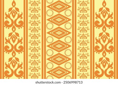 Diseño estético del patrón del bordado, tela tribal americana abstracta, fondo moderno para alfombras, fundas de almohada, camisas, pantalones, y más.