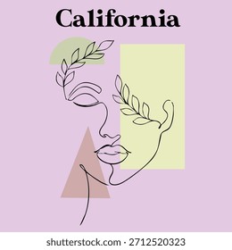 Aesthetic face art to do in line art