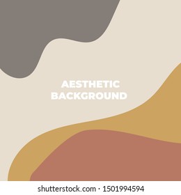 Aesthetic feminism abstract background vector