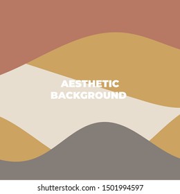 Aesthetic feminism abstract background vector
