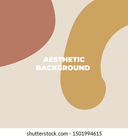 Aesthetic feminism abstract background vector