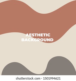 Aesthetic feminism abstract background vector
