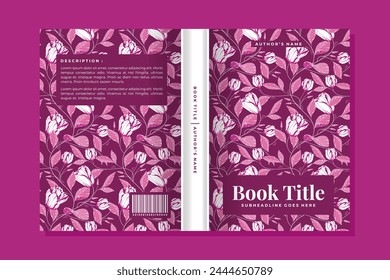 aesthetic floral book cover 13