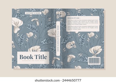 aesthetic floral book cover 6