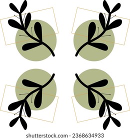 Aesthetic four sided symmetrical shape