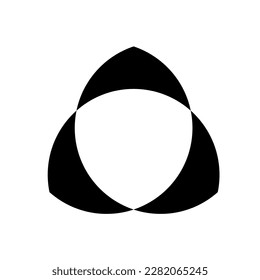 Forma geométrica estética y gráfico.