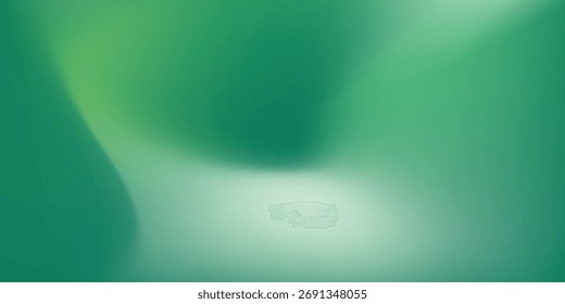 Fundo de gradiente estético em tons verdes