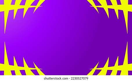Aesthetic gradient purple and yellow background design suitable for posters, advertisements and others