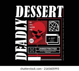 Aesthetic Graphic Design for T shirt Street Wear and Urban Style