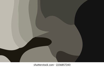 Aesthetic gray abstract background with copy space area. Suitable for poster and banner