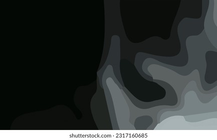 Fondo estético gris abstracto con área de copia. Adecuado para afiches y pancartas