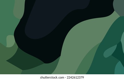 Aesthetic green abstract background with copy space area. Suitable for poster and banner