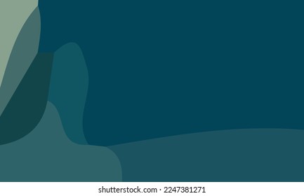 Aesthetic green abstract background with copy space area. Suitable for poster and banner