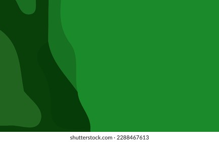 Aesthetic green abstract background with copy space area. Suitable for poster and banner