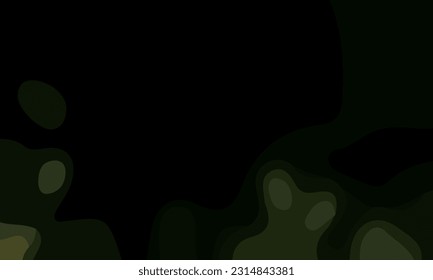 Ästhetisch grüner abstrakter Hintergrund mit Kopienraum. Geeignet für Poster und Banner