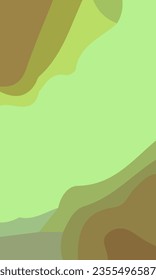 Aesthetic green abstract background with copy space area. Suitable for poster and banner