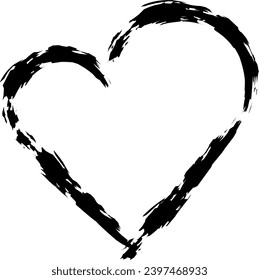 aesthetic hearts shape icon design