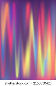Aesthetic hologram gradient background  Iridescent pastel holo print texture  Holographic digital pattern  Pearlescent unicorn vector backdrop  Spectrum blur aura gradient fluid paper 
