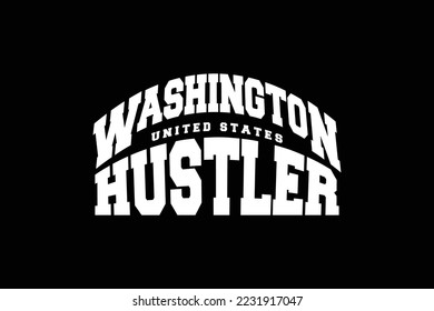 Aesthetic hustler streetwear quotes vector design