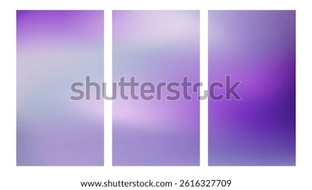 Aesthetic lavender colors gradient background. Purple blurry blending colors. Vertical backgrounds design for banner or social media.